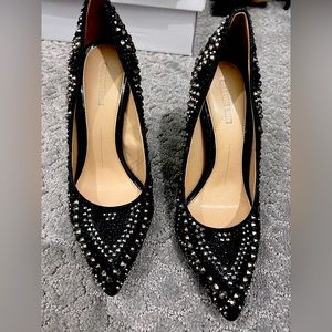 Gianni Bini studded jeweled heels 8.5